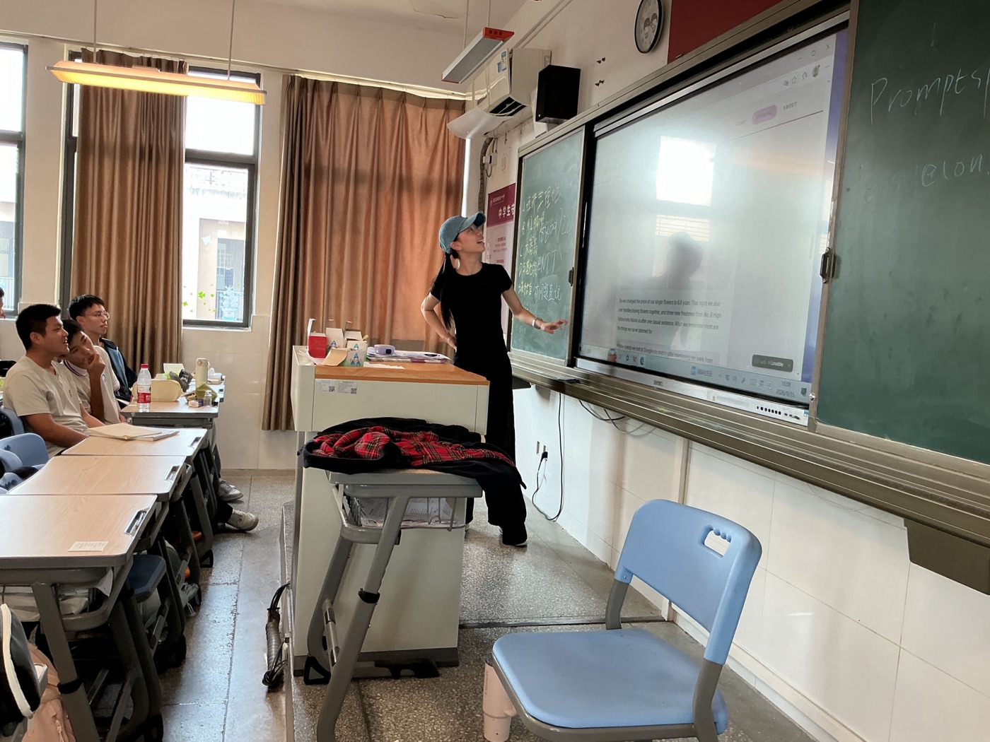 Teaching the vibe coding elective at the whiteboard